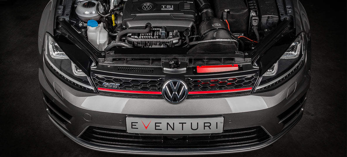 EVENTURI EVE-2TFSI-CF-INT Система впуску повітря (карбон) для Golf MK7 GTi, R/AUDI S3 2.0 TFSI Photo-1