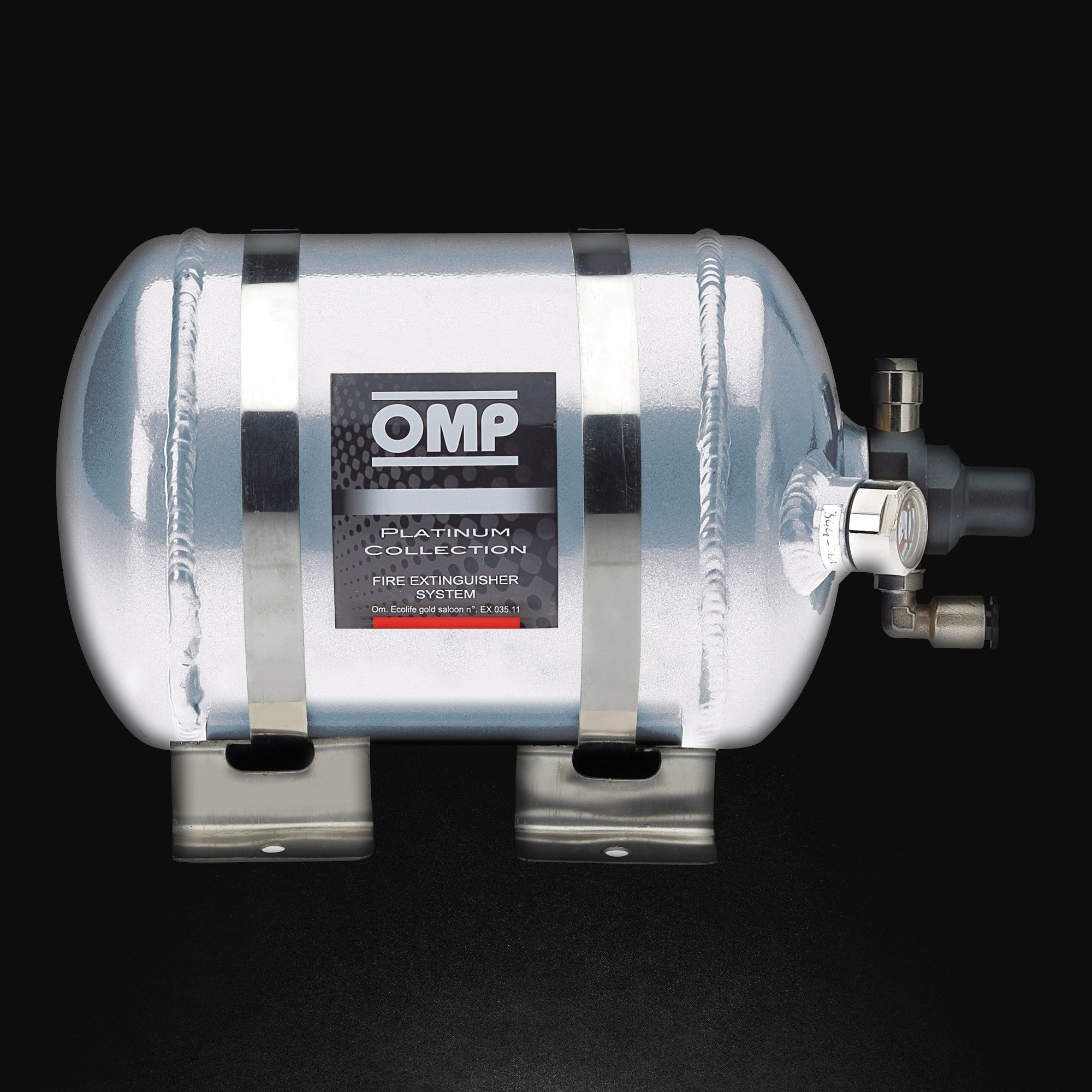 OMP CE0-SAL3-B01 (CESAL3R) Система пожежогасіння (FIA) CESAL3R, електрична, алюм., 3л, діам.160мм, піна Photo-0