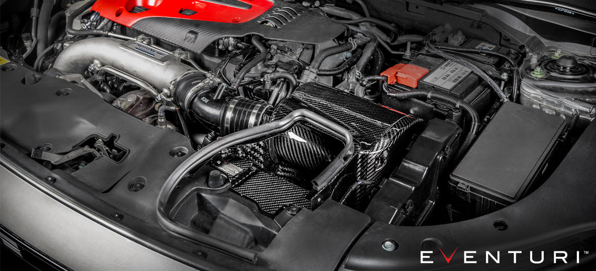 EVENTURI EVE-FK8-CF-INT Система холодного впуску для HONDA Civic Type R FK8 (карбон) Photo-1