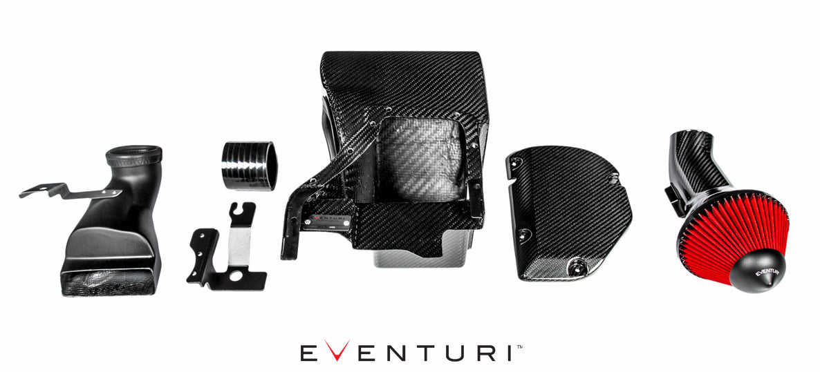EVENTURI EVE-FK8-CF-INT Система холодного впуску для HONDA Civic Type R FK8 (карбон) Photo-0