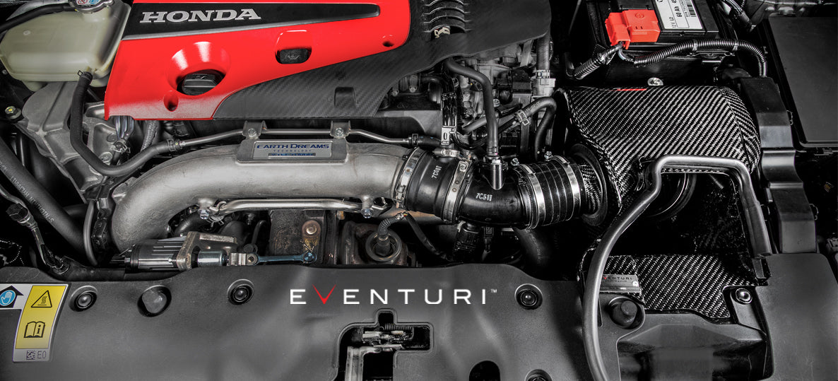 EVENTURI EVE-FK8-CF-INT Система холодного впуску для HONDA Civic Type R FK8 (карбон) Photo-4