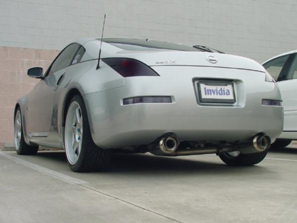 INVIDIA HS02N3ZGTP Вихлопна система GT для NISSAN 350Z/Z33 Photo-1