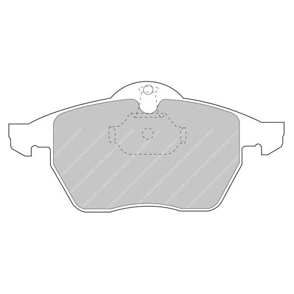 FERODO FDS1068 Передні гальмівні колодки DS Performance для OPEL Vectra B Photo-0