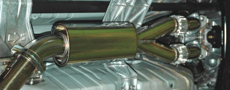 HKS 33004-KN001 Середня частина (Y-pipe) з резонатором для NISSAN GT-R R35 Photo-1