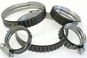 TURBOSMART TS-HCT-M100 Комплект хомутів для силіконових шлангів (2шт.) - (89-111mm.) нерж.сталь. Photo-0