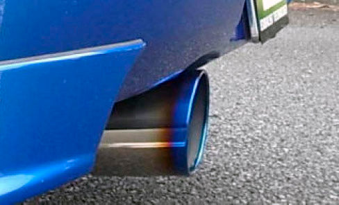 HKS 31029-AF002 Вихлопна система Super Turbo Muffler для SUBARU IMPREZA GDA/GDB Photo-3