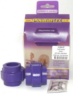 POWERFLEX PFF3-204-27 Передня втулка стабілізатора поперечної стійкості (27 мм) x2 для AUDI A4 2WD (95-) A4/S4 Quattro (95-01)/для VW Passat (96-05) Photo-0