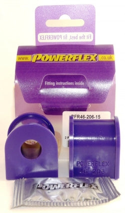 POWERFLEX PFR46-206-15 Втулка заднього стабілізатора поперечної стійкості 15 мм x2 для NISSAN 240SX (S13 & S14) Photo-0