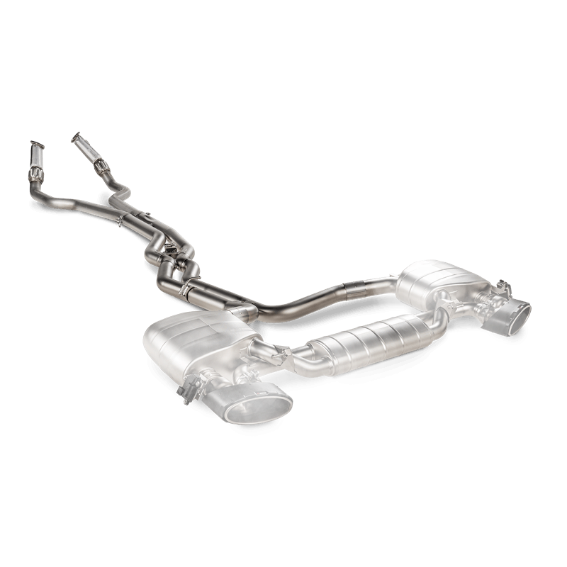 AKRAPOVIC L-AU/SS/6 Середня частина вихлопної системи Link pipe set SS AUDI RS6/RS7 Photo-0