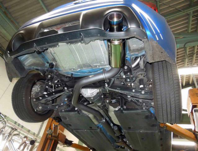 HKS 32016-BT002 Глушник Hi-Power Single для TOYOTA 86/SUBARU BRZ Photo-1