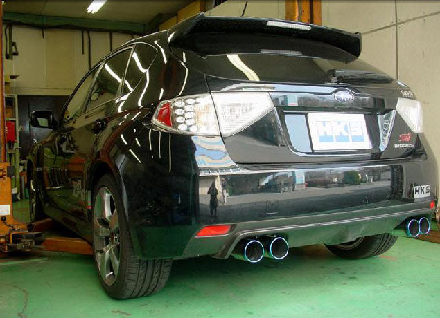 HKS 31021-AF013/AF012 Вихлопна система (задня частина) Legamax Premium для SUBARU IMPREZA GRB Photo-2