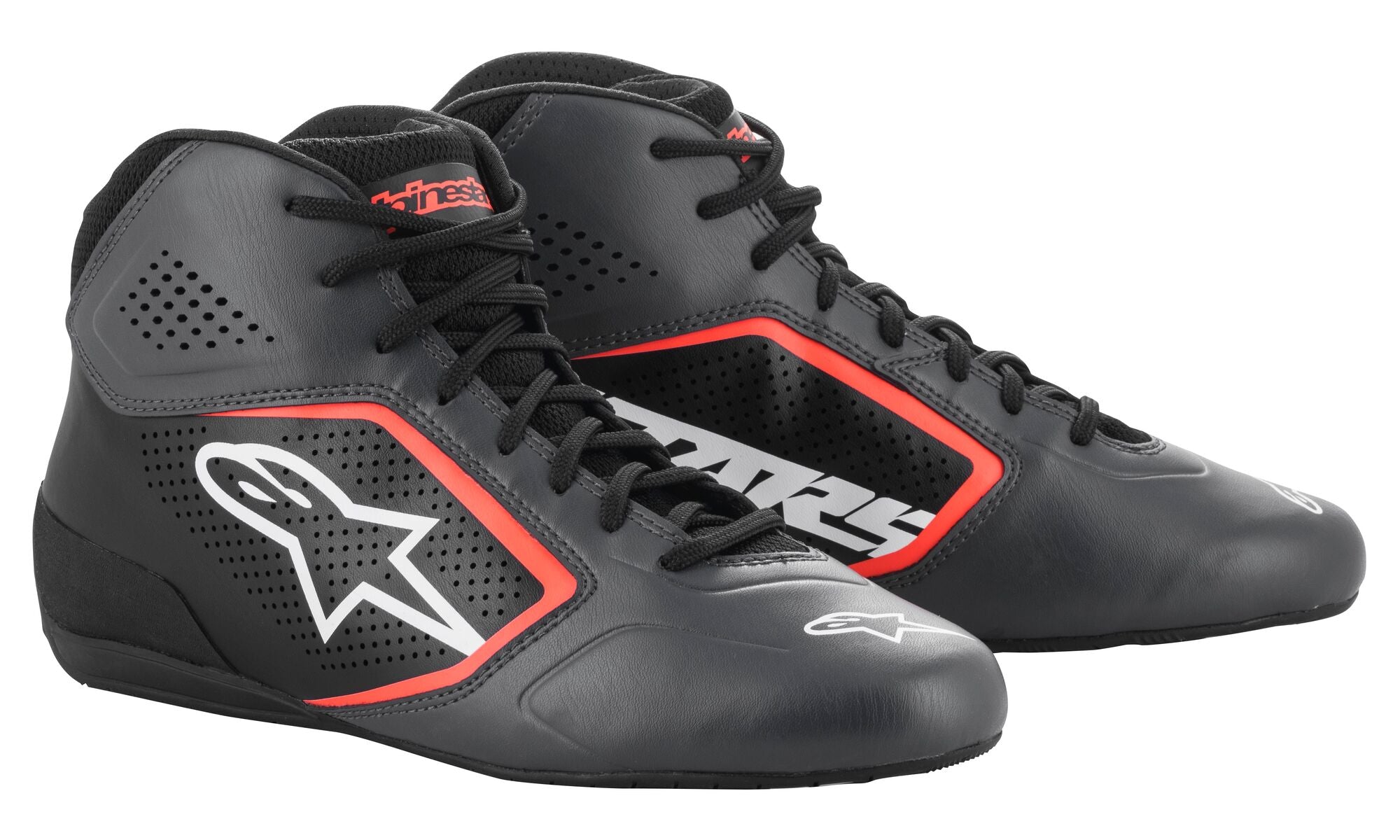 ALPINESTARS 2711521_9140_13 черевики для картингу TECH-1 K START V2, сірий / чорний / помаранчевий, Розмір 47 Photo-0