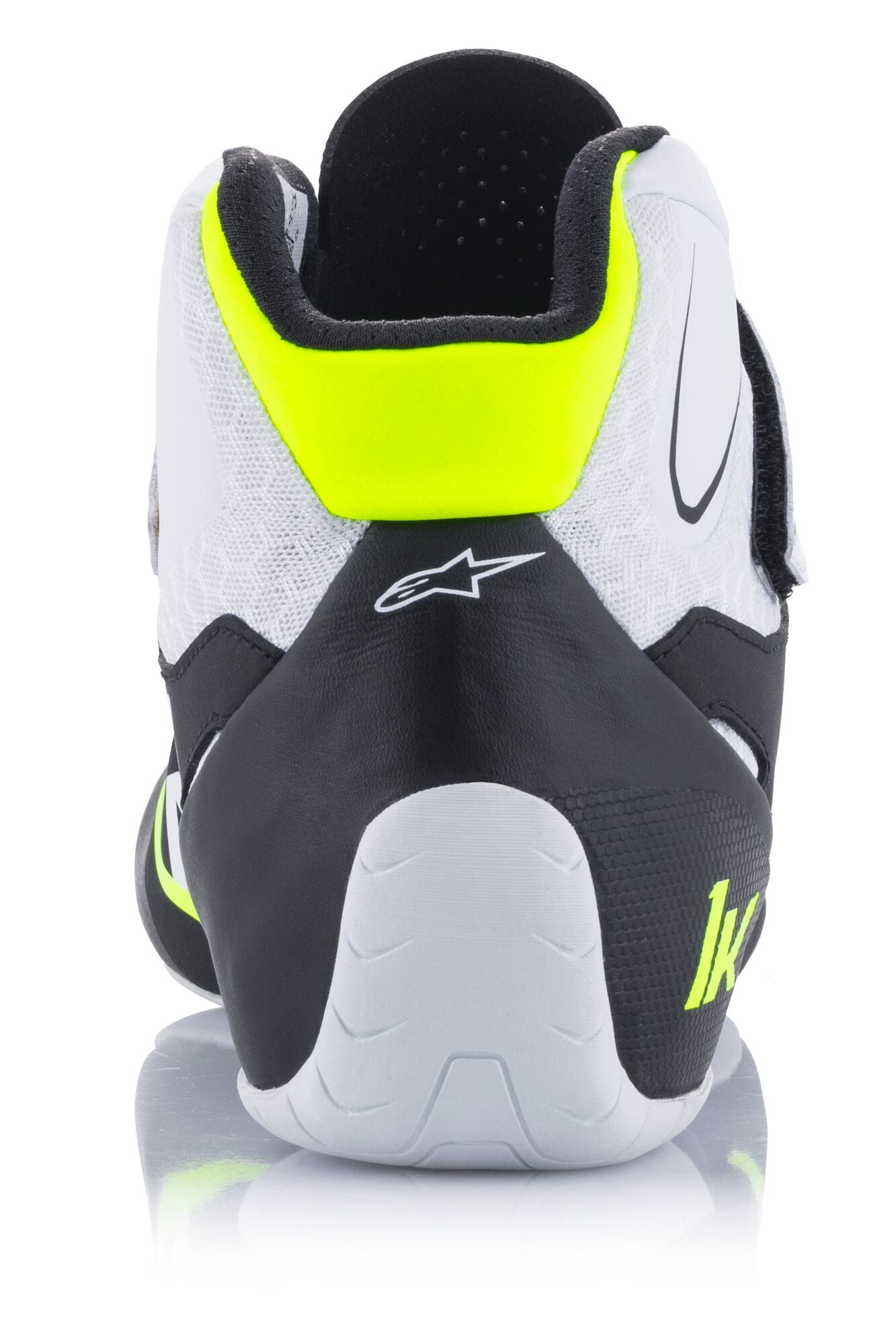 ALPINESTARS 2712022_125_2,5 черевики для картингу TECH - 1 K V2, чорний / білий / жовтий, Розмір 34 Photo-4