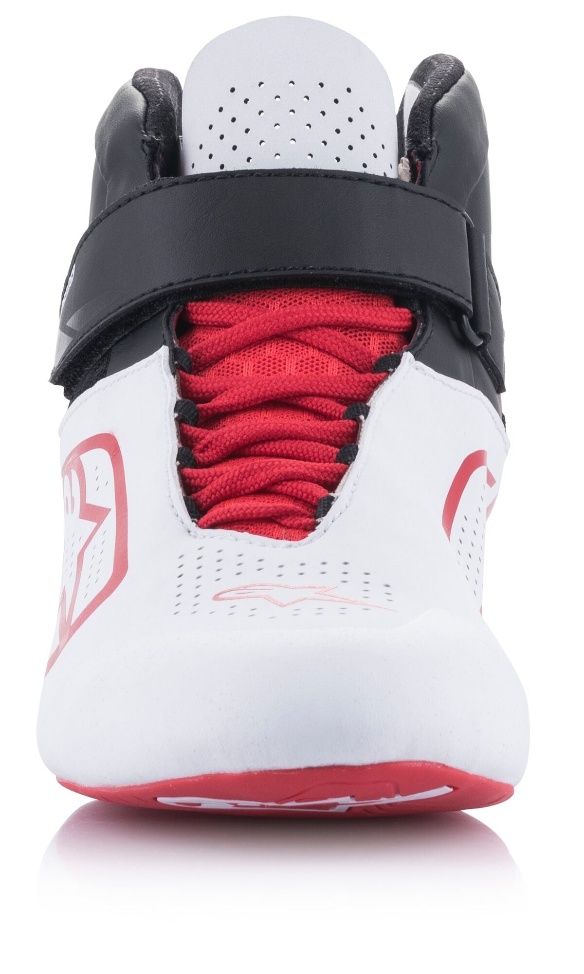 ALPINESTARS 2712022_213_12 черевики для картингу TECH - 1 K V2, білий / чорний / червоний, Розмір 45,5 Photo-1