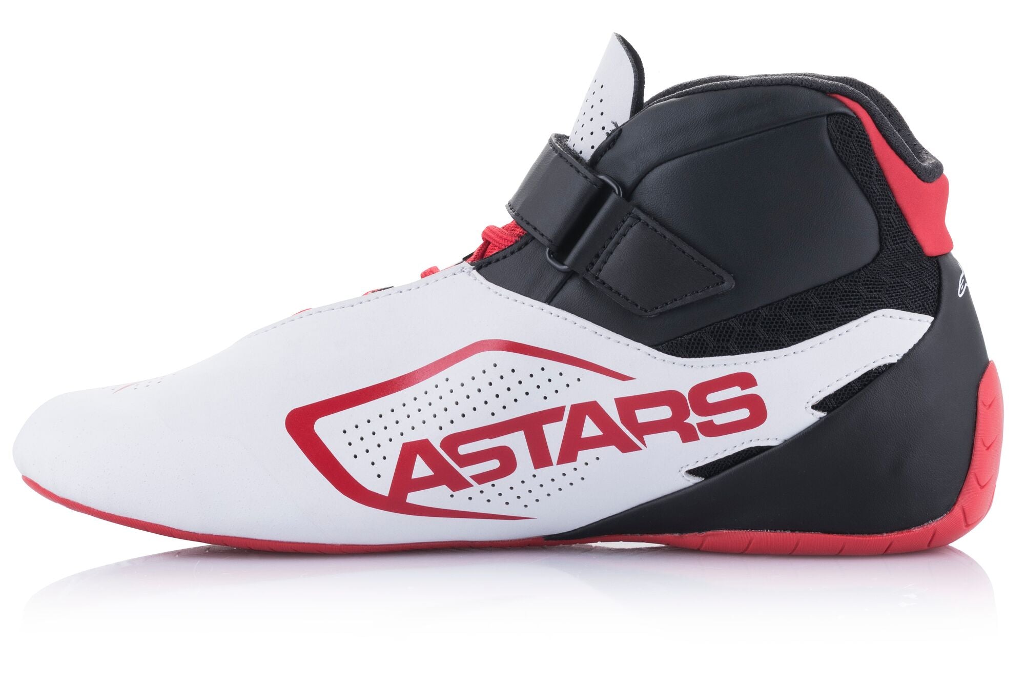 ALPINESTARS 2712022_213_10,5 черевики для картингу TECH - 1 K V2, білий / чорний / червоний, Розмір 43,5 Photo-2