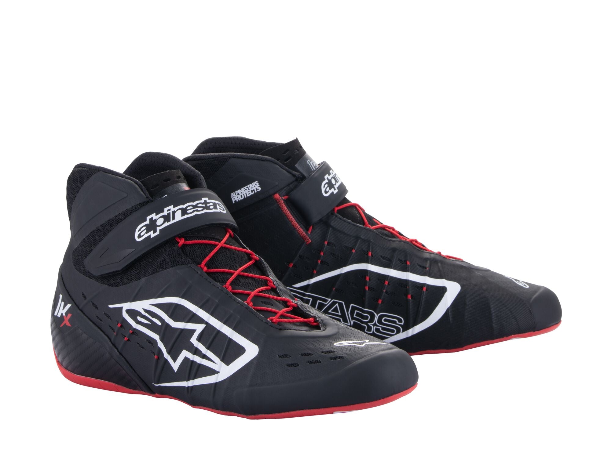 ALPINESTARS 2712123_123_5 Взуття для картингу TECH-1 KX V2, чорне/біле/червоне, Розмір 37 Photo-0