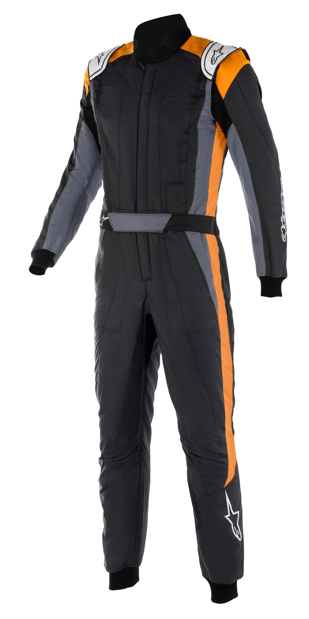 ALPINESTARS 3352022_1204_58 комбінезон для автоспорту GP PRO COMP V2, FIA 8856-2018, чорний / сірий / помаранчевий, Розмір 58 Photo-0