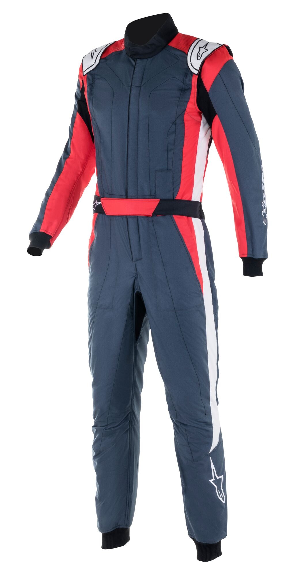 ALPINESTARS 3352022_9122_58 комбінезон для автоспорту GP PRO COMP V2, FIA 8856-2018, сірий/червоний / білий, Розмір 58 Photo-0