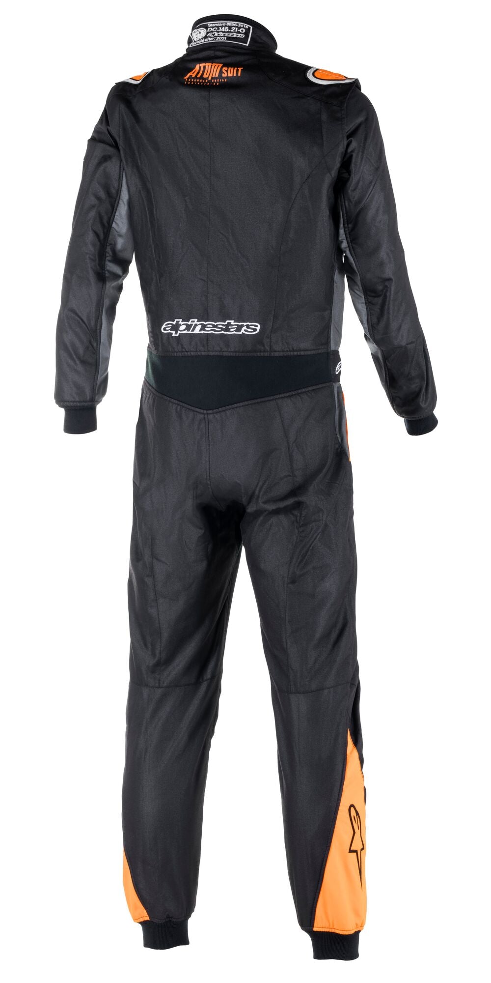 ALPINESTARS 3352522_1056_54 комбінезон для автоспорту ATOM GRAPHIC, FIA 8856-2018, чорний/сірий/помаранчевий, Розмір 54 Photo-1