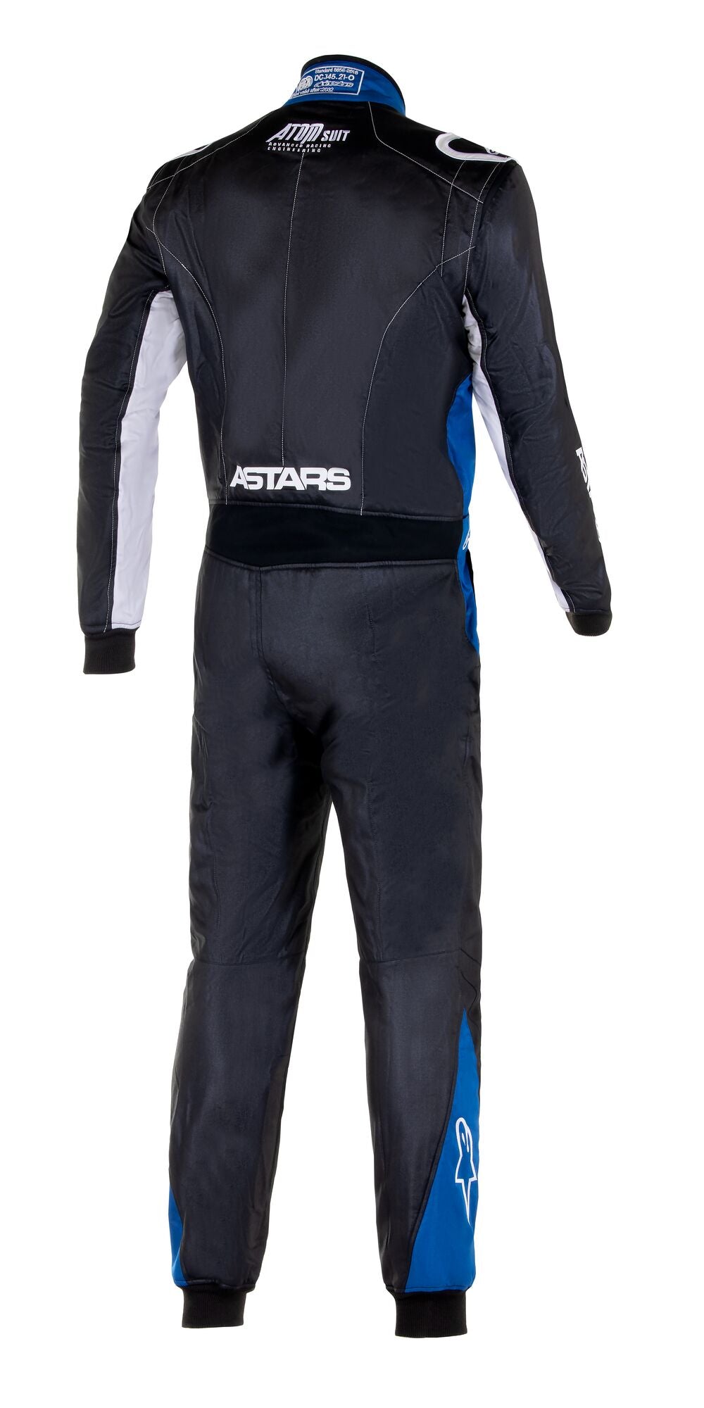 ALPINESTARS 3352523_1972_44 Гоночний костюм ATOM GRAPHIC 4, FIA 8856-2018, чорний/срібний/синій, Розмір 44 Photo-1