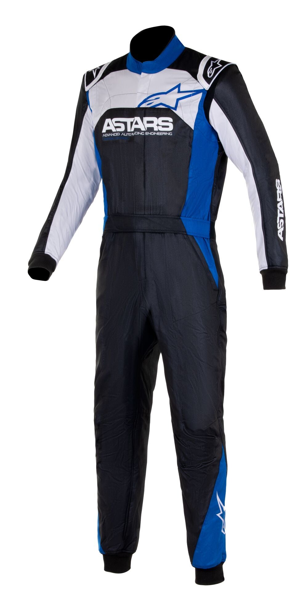ALPINESTARS 3352523_1972_58 Гоночний костюм ATOM GRAPHIC 4, FIA 8856-2018, чорний/срібний/синій, Розмір 58 Photo-0