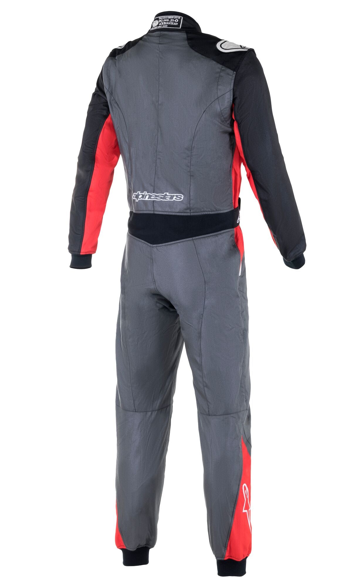 ALPINESTARS 3352722_1436_48 комбінезон для автоспорту ATOM, FIA 8856-2018, сірий / червоний / чорний, Розмір 48 Photo-1