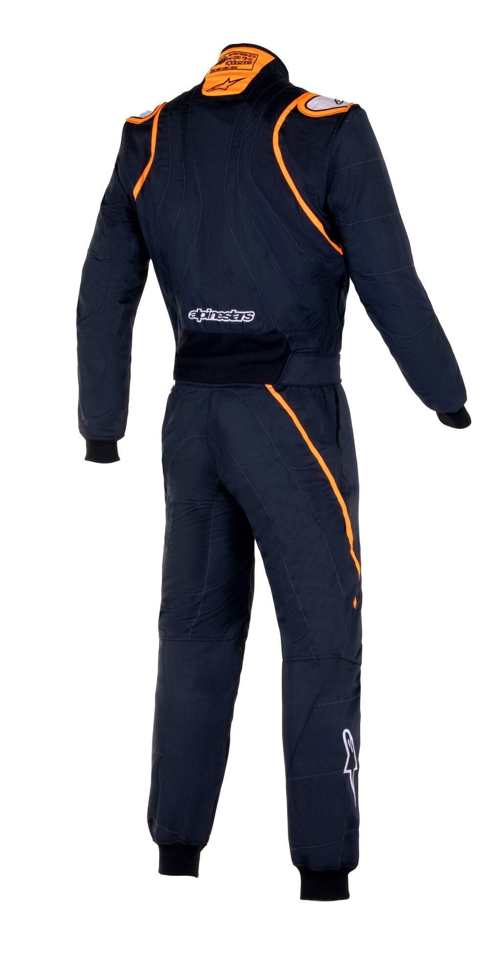 ALPINESTARS 3355020_1241_60 Гоночний костюм GP RACE v2, FIA 8856-2018, чорний/білий/помаранчевий флуо, Розмір 60 Photo-1