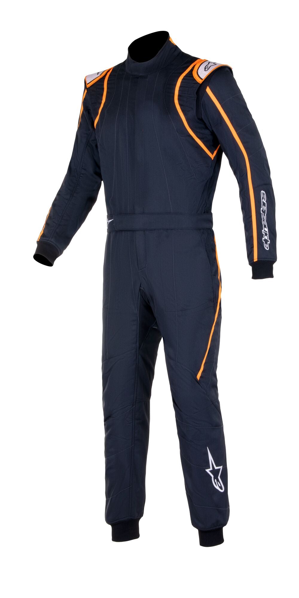 ALPINESTARS 3355020_1241_58 Гоночний костюм GP RACE v2, FIA 8856-2018, чорний/білий/помаранчевий флуо, Розмір 58 Photo-0