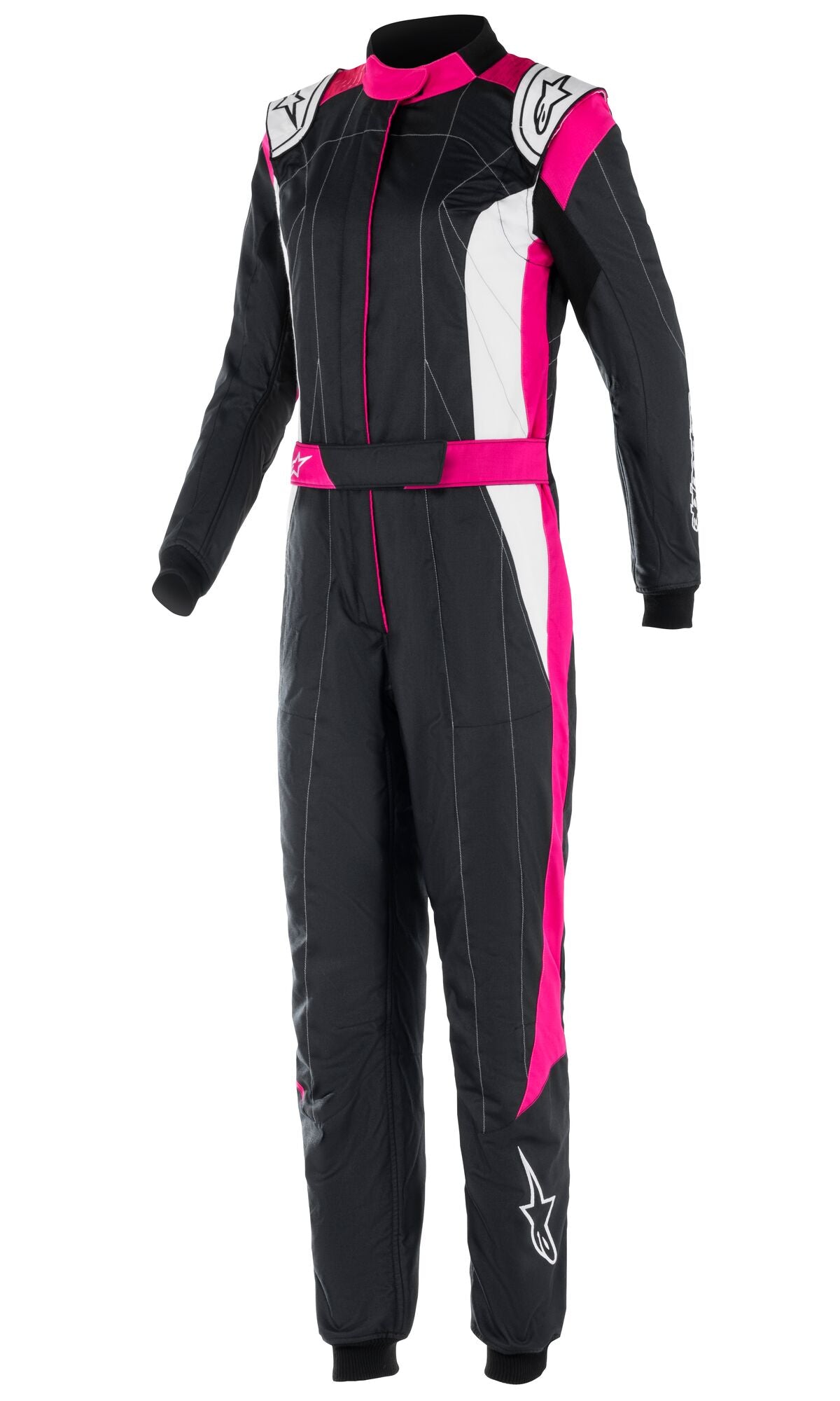 ALPINESTARS 3360022_1232_46 комбінезон для автоспорту жіночий STELLA V2, FIA 8856-2018, чорний / фіолетовий / білий, Розмір 46 Photo-0