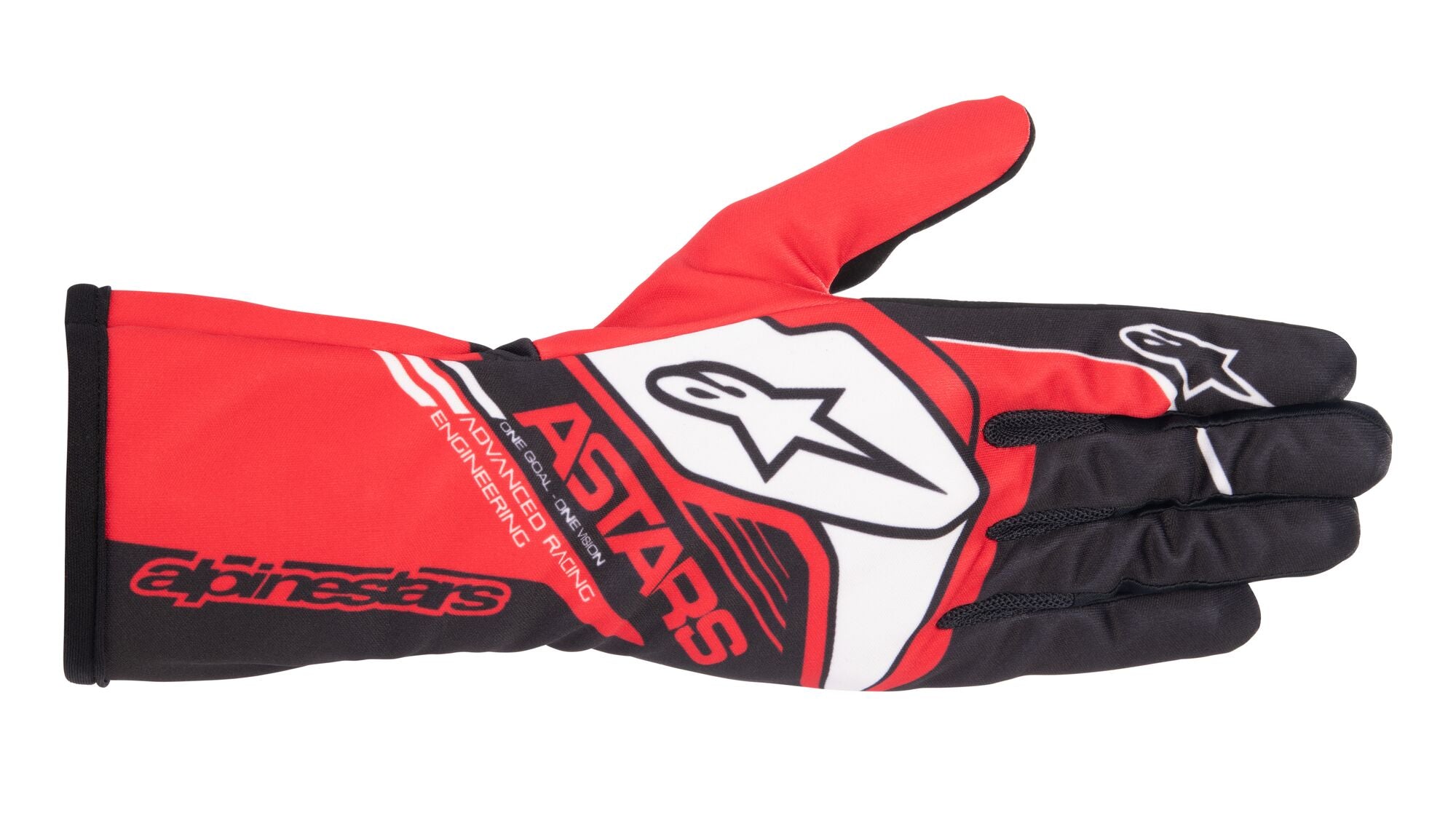 ALPINESTARS 3552023_31_L Рукавички для картингу TECH 1 K RACE v2 CORPORATE, червоний/чорний, Розмір L Photo-0