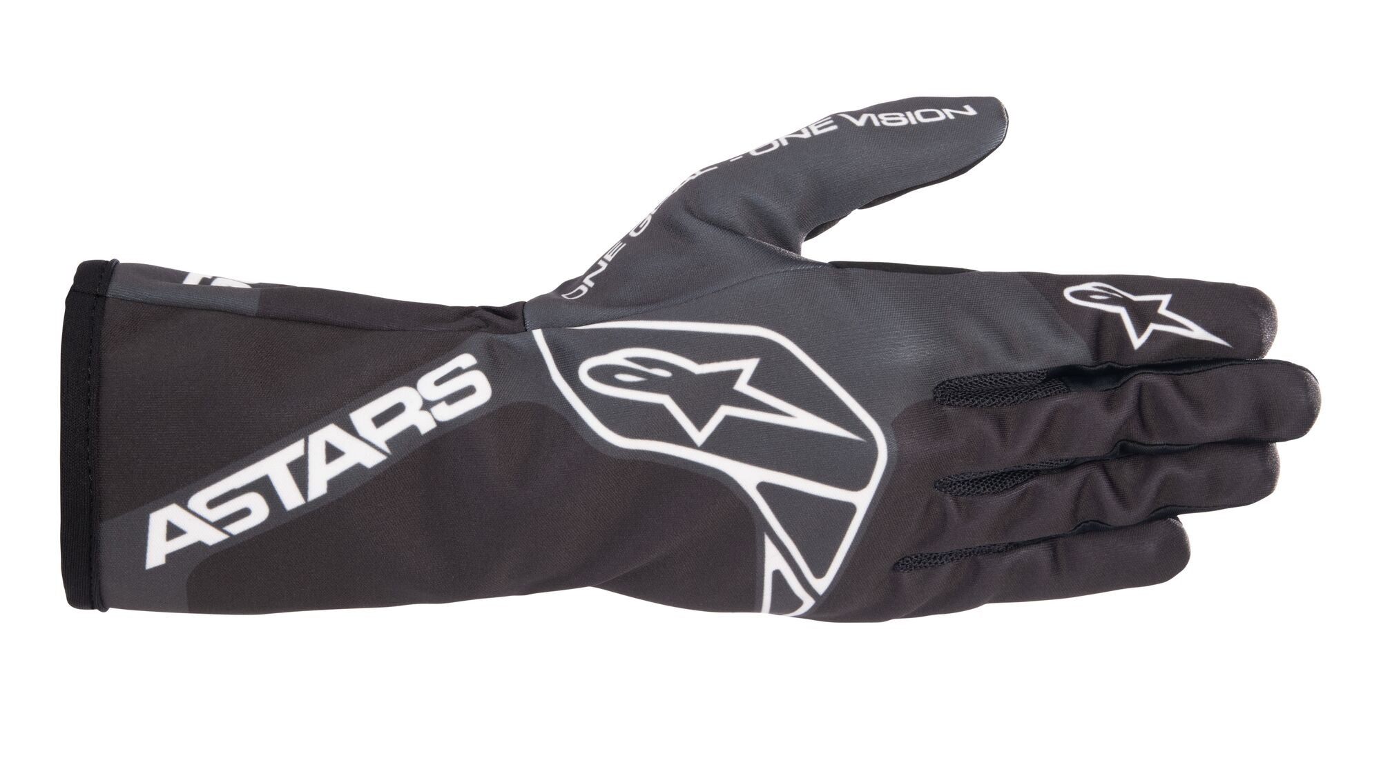 ALPINESTARS 3552123_1169_XXL Рукавички для картингу TECH 1 K RACE v2 ONE VISION, чорні/сірі, Розмір 2XL Photo-0