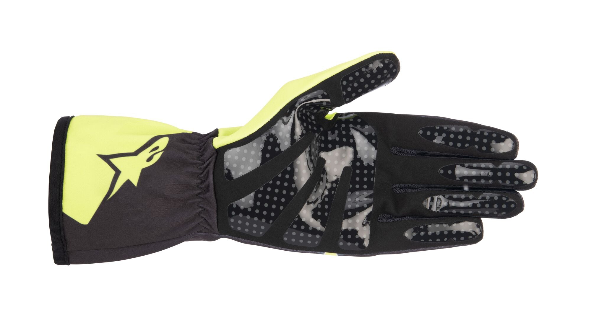 ALPINESTARS 3552723_164_M Рукавички для картингу TECH 1 K RACE S v2 CORPORATE, дитячі, антрацит/лайм, Розмір В M Photo-1