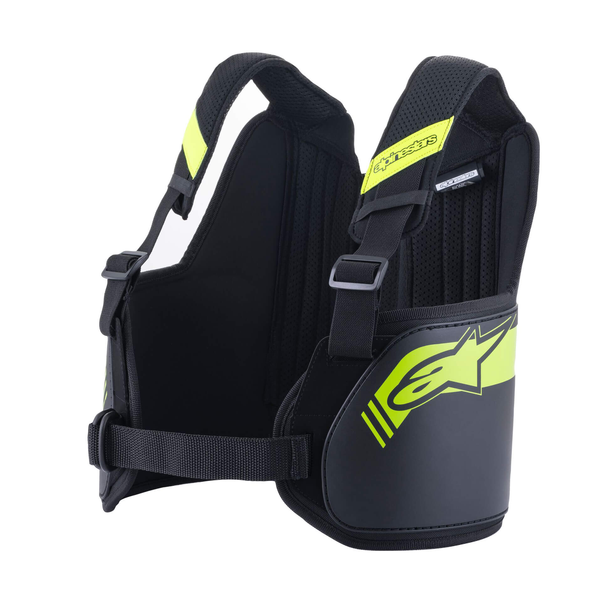 ALPINESTARS 6537013_155_s/L захист ребер (картинг) BIONIC, чорний / флуор. жовтий, Розмір S / L Photo-0