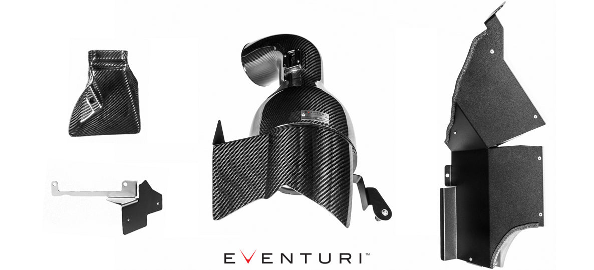 EVENTURI EVE-B58-CF-INT Система холодного впуску для BMW B58 M140i, M240i, M340i, M440i (карбон) Photo-0