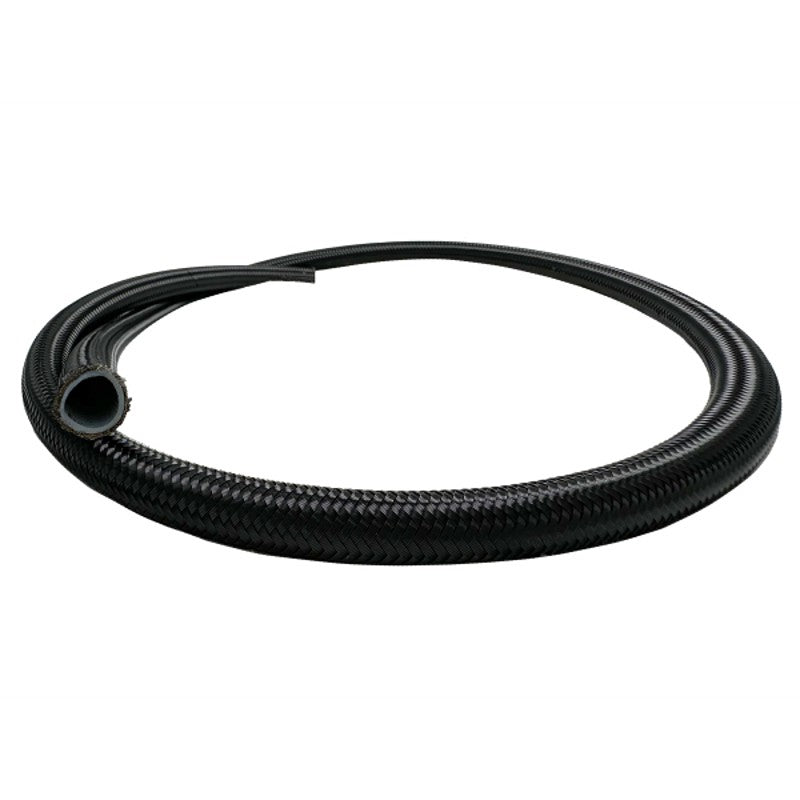 FUELAB 72700-06-10 Шланг PTFE 10 ft, 6AN Чорний нейлон з обплетенням з нержавіючої сталі Photo-0