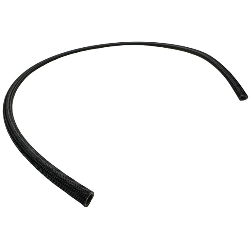 FUELAB 72700-08-6 Шланг PTFE 6 ft, 8AN Чорний нейлон з обплетенням з нержавіючої сталі Photo-0