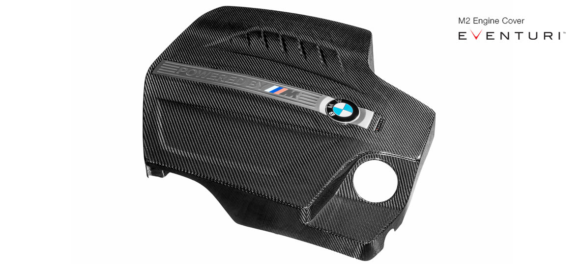 EVENTURI EVE-N55-M2-ENG Кришка двигуна для BMW F87 M2 (карбон) Photo-1