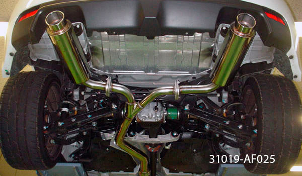HKS 31019-AF026/AF025 Вихлопна система Silent Hi-Power для SUBARU IMPREZA GRB Photo-2