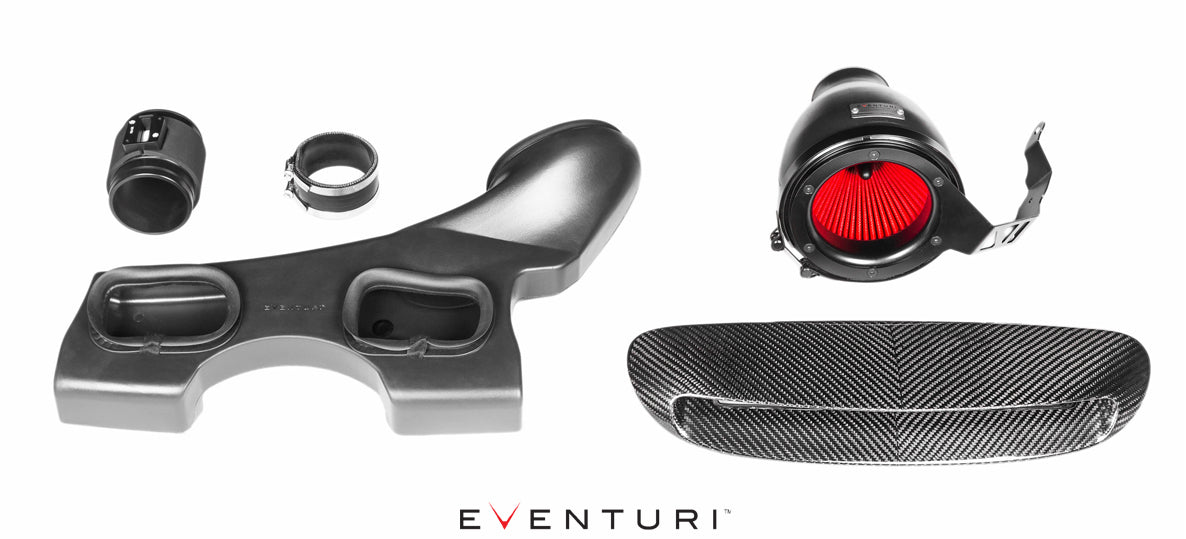 EVENTURI EVE-F56-PL-INT Система холодного впуску для MINI COOPER S/JCW (пластиковий впуск з карбоновим повітрозабірником) Photo-0