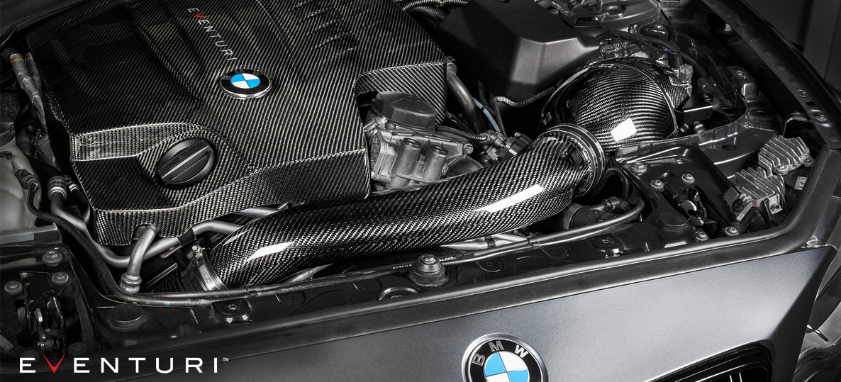 EVENTURI EVE-N55V2-CF-INT Система холодного впуску V2 для BMW N55/F87 M2/M235I/M135I (карбон) Photo-3