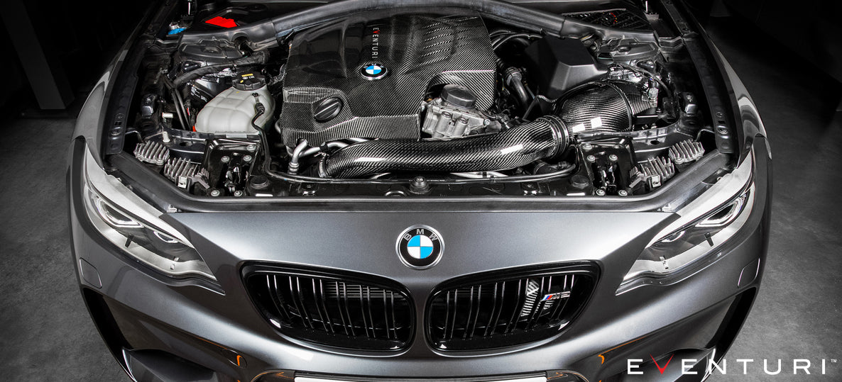 EVENTURI EVE-N55V2-CF-INT Система впуску V2 (карбон) для BMW M2 (F87) / M235i (F22) / M135i (F20) Photo-2