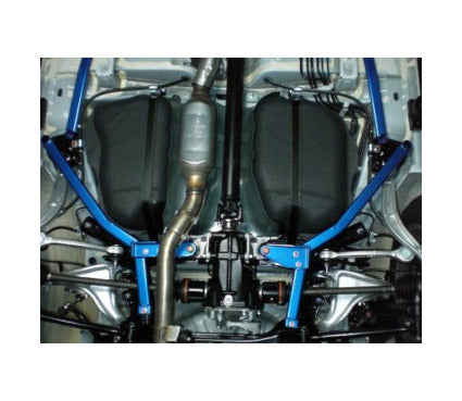 CUSCO 566 492 RM Розпорка статі задня діагональна для MITSUBISHI EVO X (2 шт в к-ті) Photo-0