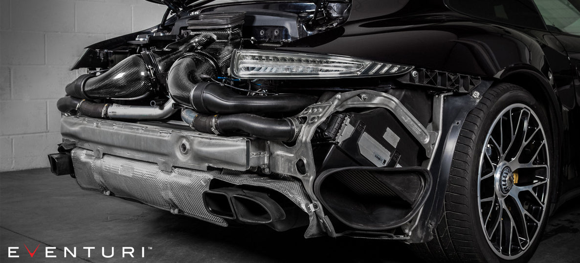 EVENTURI EVE-P991T-INT Система холодного впуску для PORSCHE 991 Turbo (карбон) Photo-3