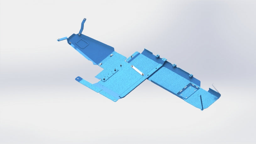 HARDRACE Q0361 Захисна пластина 4X4 для JEEP WRANGLER JL 18- Photo-0