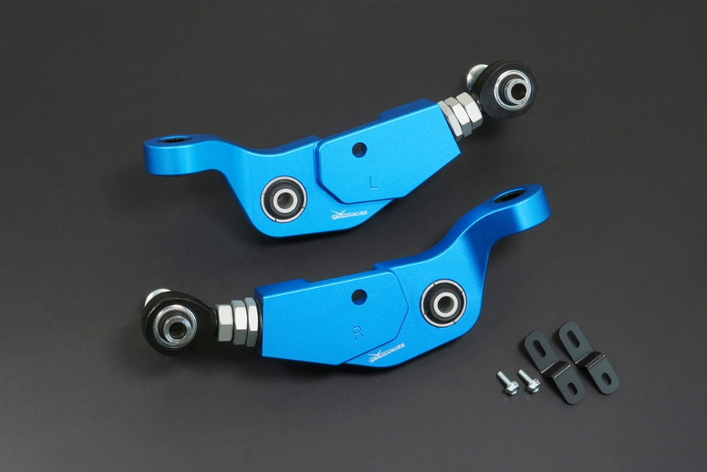 HARDRACE Q0694 Передній нижній задній важіль регульований (Сферична подушка) - 2 шт для LEXUS LS460 '07-17 RWD Photo-0