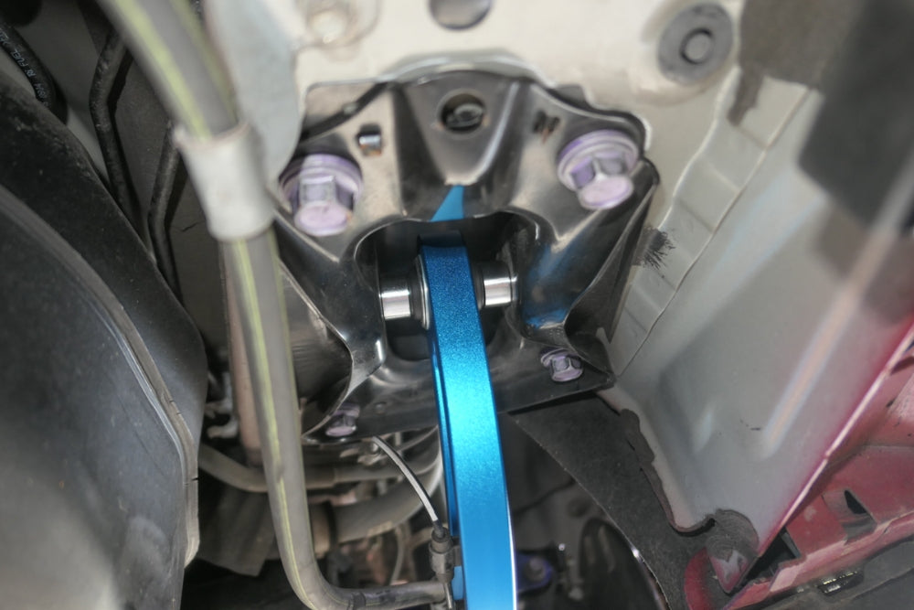 HARDRACE Q1054 Задній причепний важіль, Алюміній (Сферична подушка) - 4 шт для TOYOTA GR YARIS '20- Photo-4