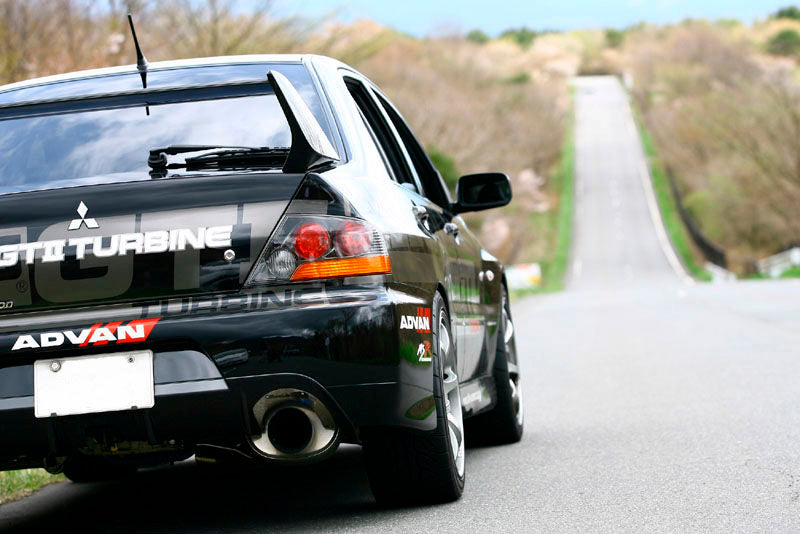 HKS 31029-AM001 Вихлопна система Super Turbo Muffler для MITSUBISHI EVO 9 Photo-1