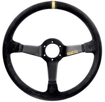 SPARCO 015R368MSN Кермо R368, замша, чорний, діам.380мм, виліт 65мм Photo-0