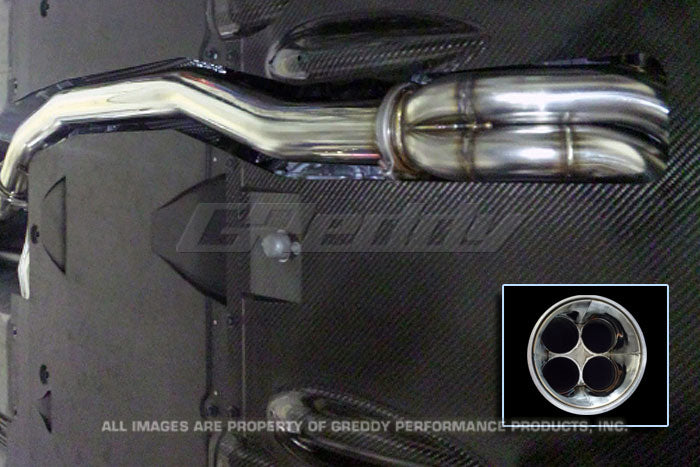 GREDDY 10123300 Вихлопна система PE-R для NISSAN GT-R R35 Photo-3