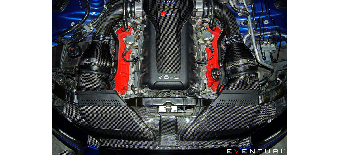 EVENTURI EVE-RS5-INT Система впуску (карбон) для AUDI RS5 / RS4 (B8) Photo-1